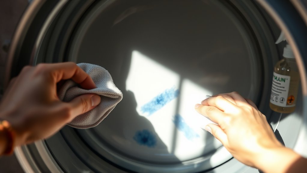 removing ink from dryer