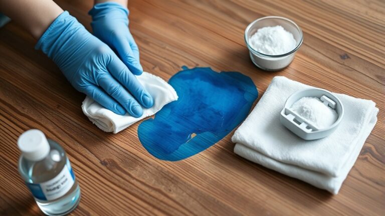 removing ink from furniture