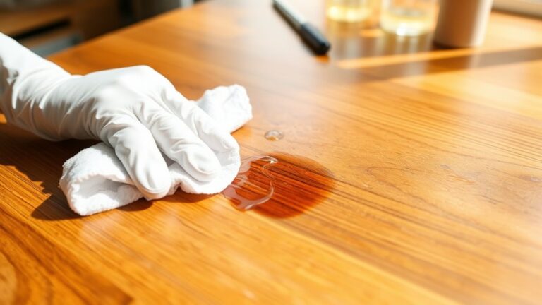 removing ink from wood