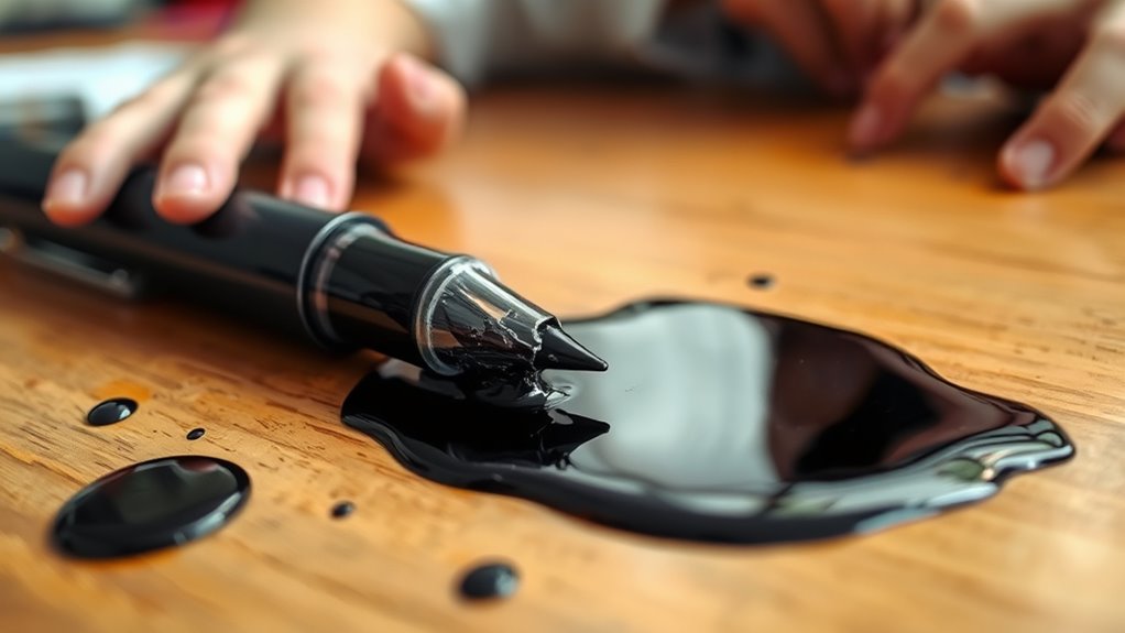 risks of ink exposure