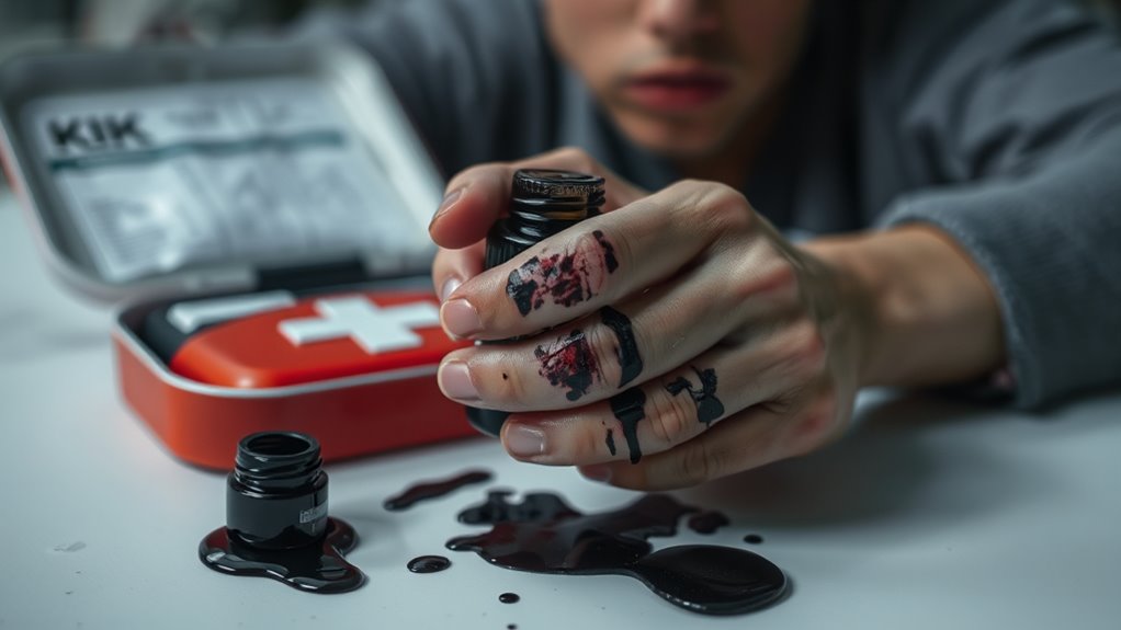 risks of ink toxicity