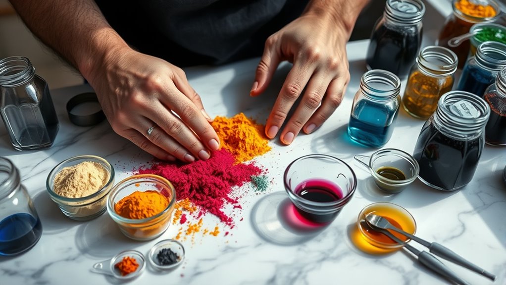 selecting high quality raw materials