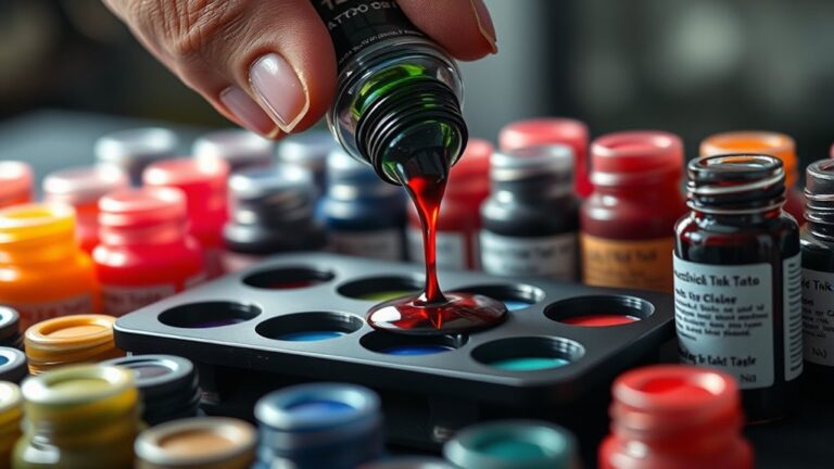 selecting safe vibrant pigments