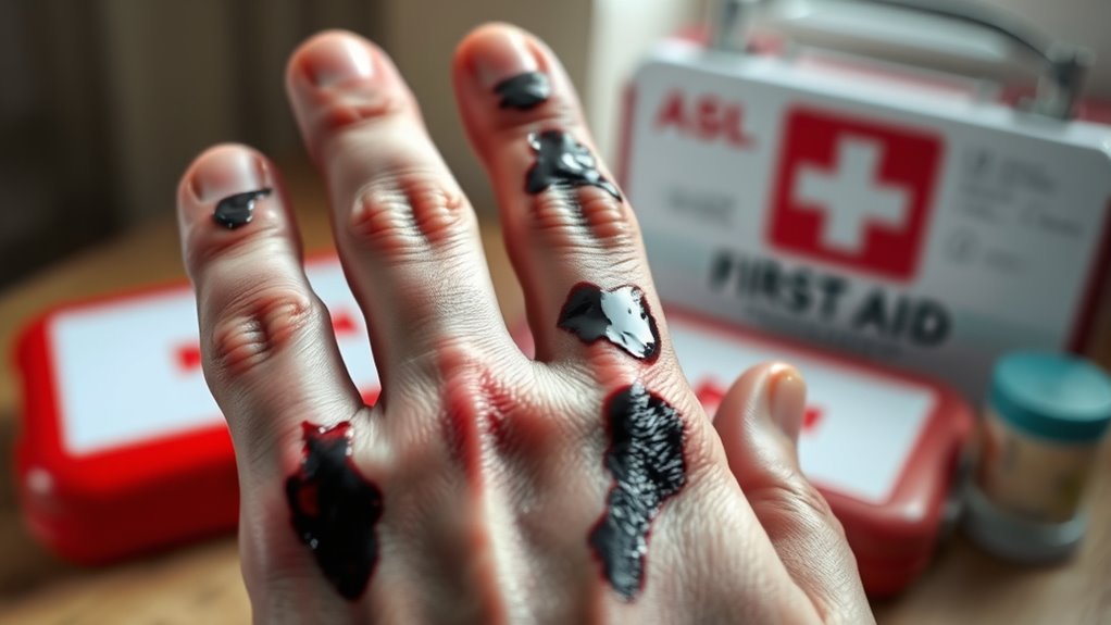 signs and symptoms of ink poisoning