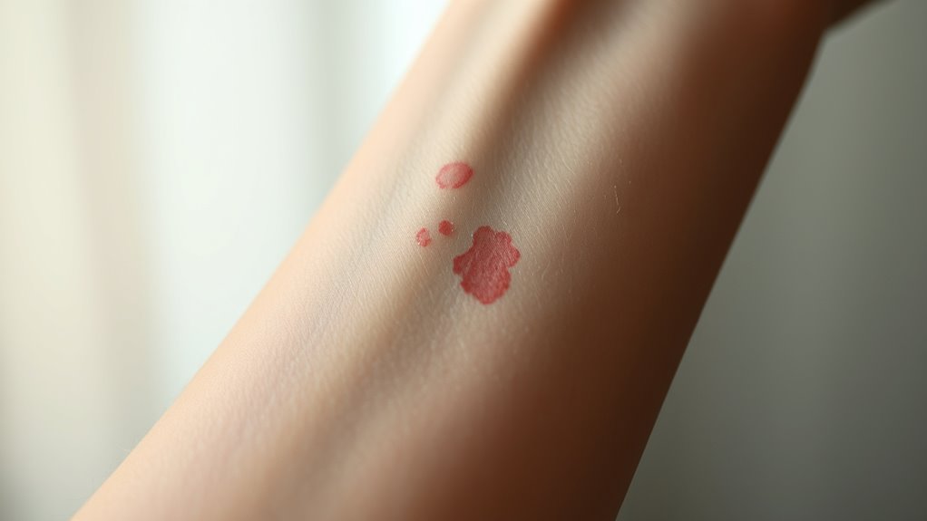 skin healing after ink