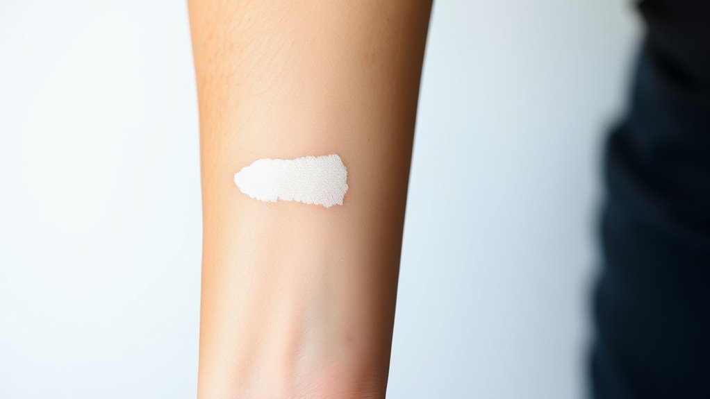 skin tone and texture