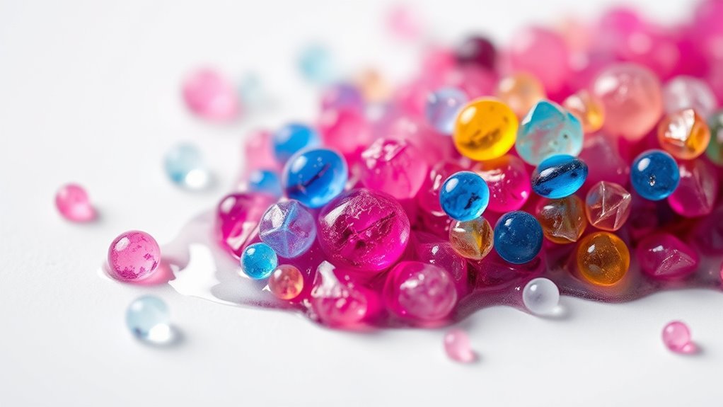 solid pigment particles suspension
