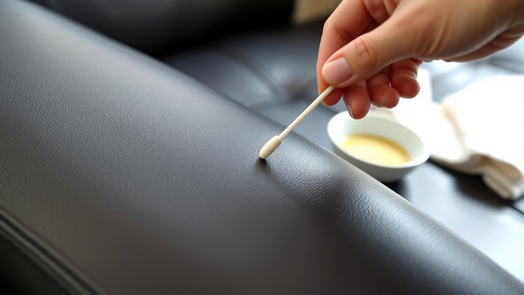 test cleaning solutions first