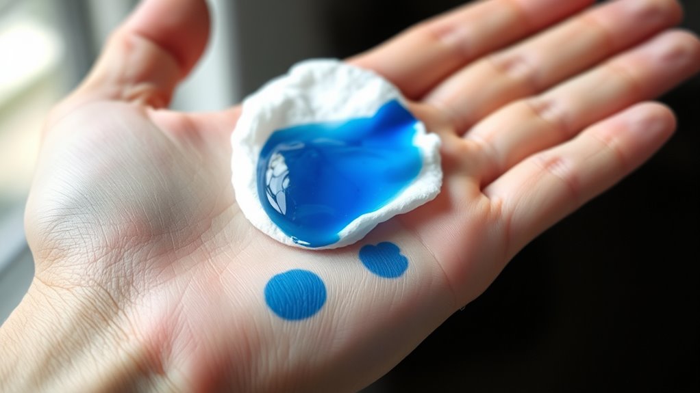 use alcohol for ink removal