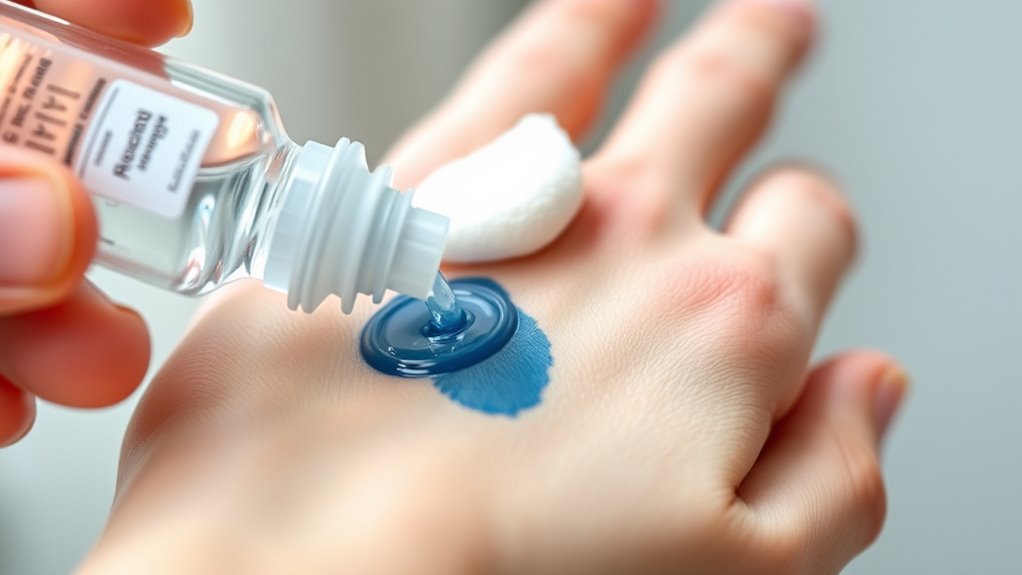 use alcohol to remove ink