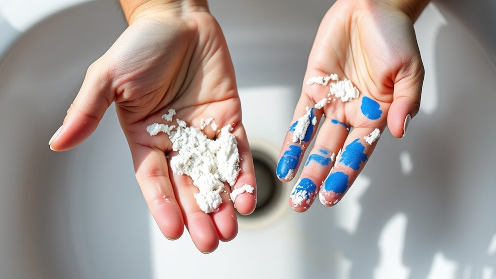use baking soda paste
