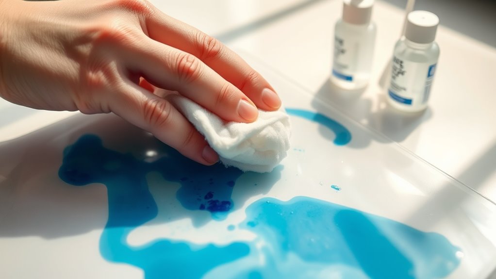 use rubbing alcohol carefully