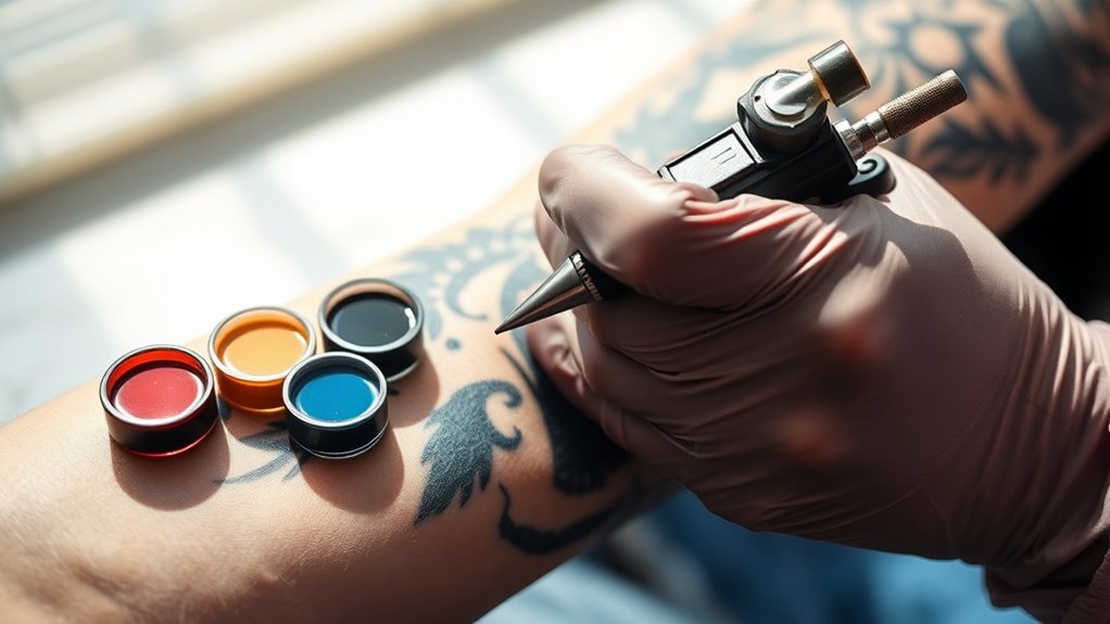 vibrant high quality cover up inks