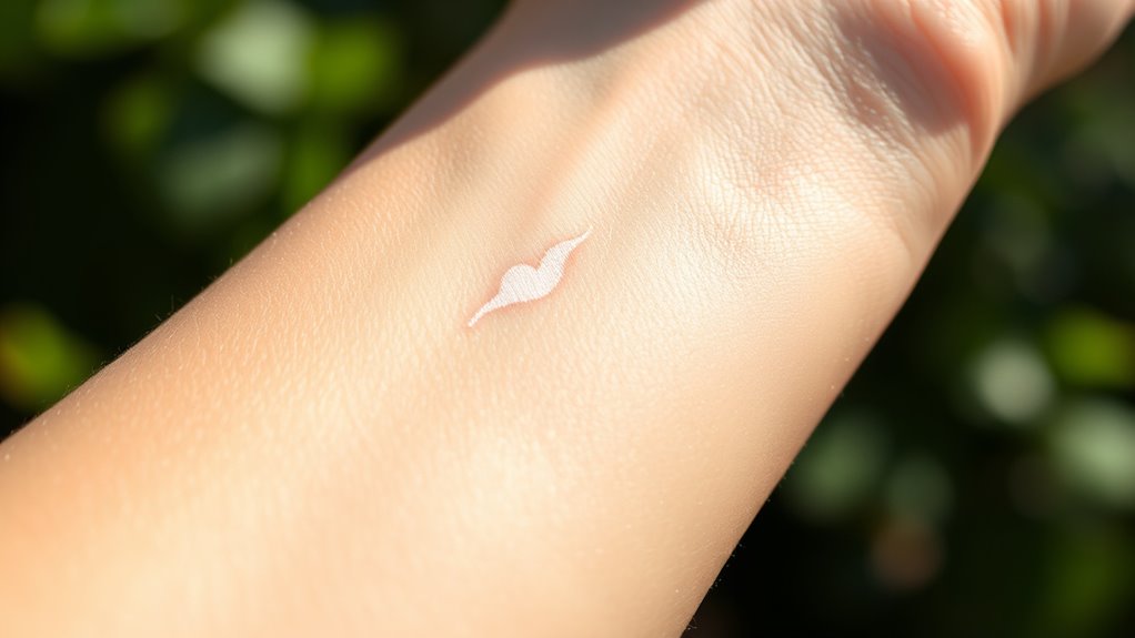 white ink tattoo fading timeline